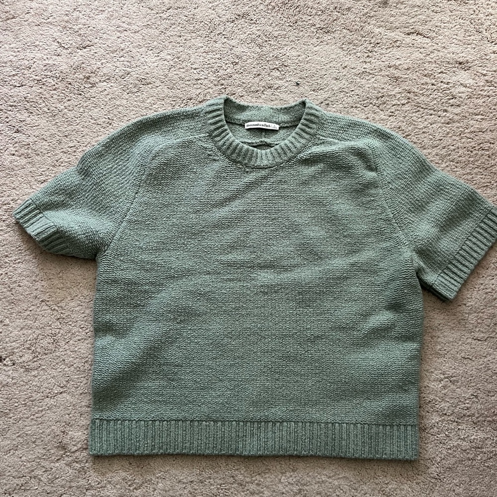 Abercrombie & Fitch Green Sweater